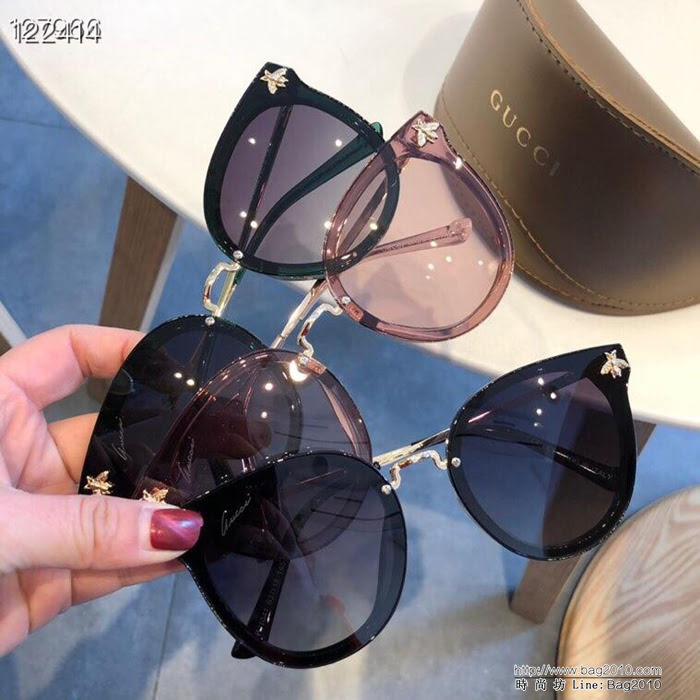 GUCCI古馳 2019 時尚偏光 高雅墨鏡 女士太陽鏡  lly1130